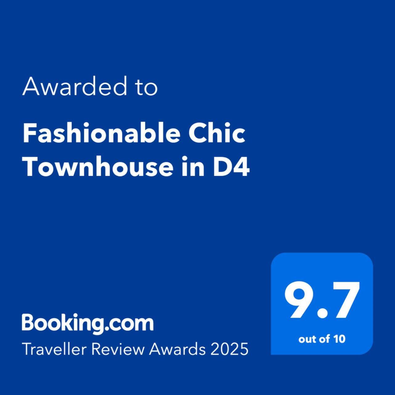 Вилла Fashionable Chic Townhouse In D4 Дублин Экстерьер фото